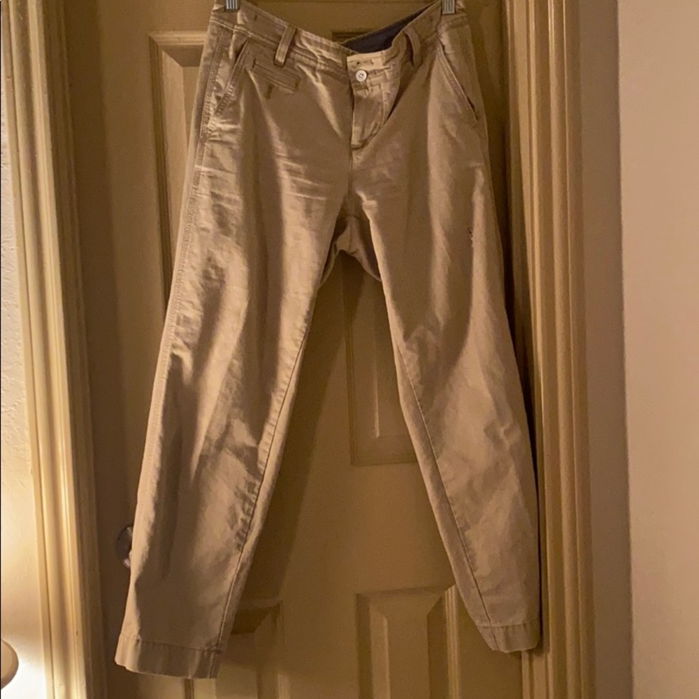 Banana republic khaki 5 pocket pants size 4